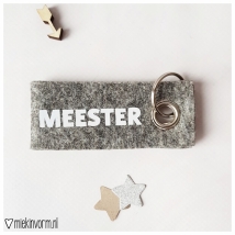 Porte-Clés 'Meester'