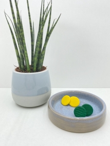 Ronde studs met structuur