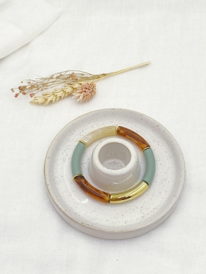 Armband met tubekralen